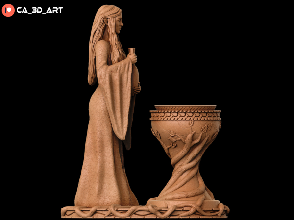 La Dama de la Luz Blanca . Sabiduría Ancestral y Espejo del Destino