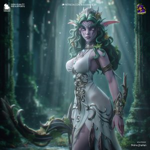La Sacerdotisa de la Luna Eterna . Gracia, Naturaleza y Destino