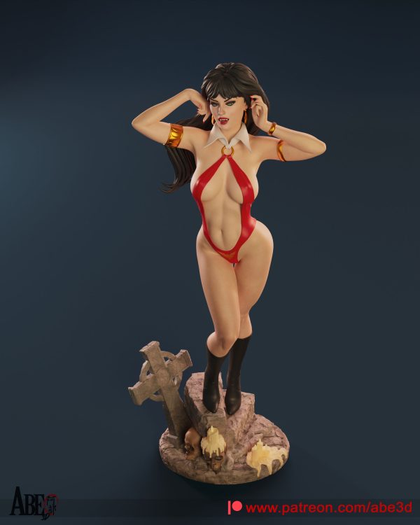 La Vampiresa de Drakulon . Belleza Eterna y Sed de Sangre