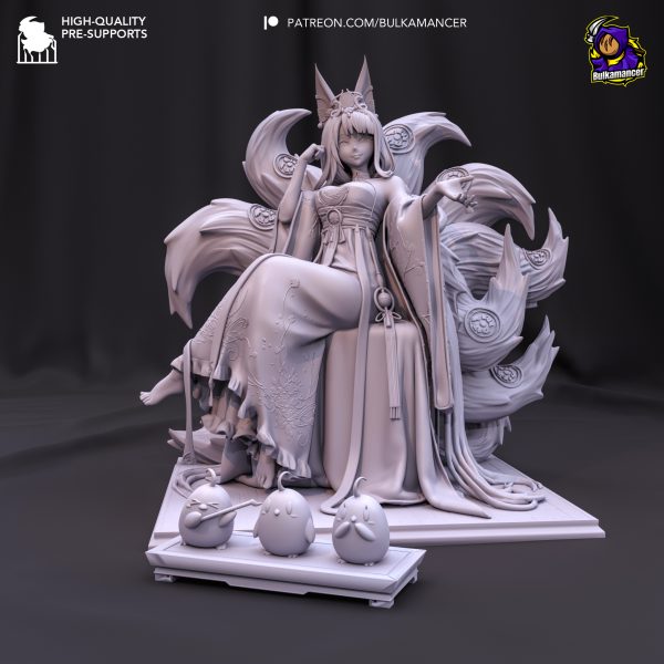 Matriarca del Fuego Carmesí . Elegancia Imperial y Devoción Eterna