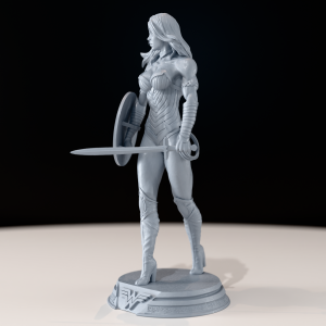 La Amazona del Escudo Dorado . Justicia, Valor y Honor: imagen 8