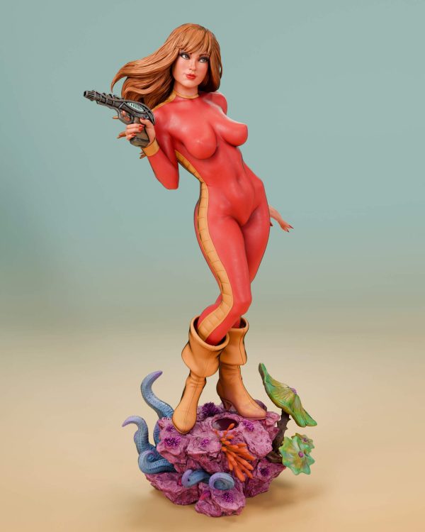 La Viajera Galáctica del Retrofuturismo . Odisea, Estilo y Fantasía