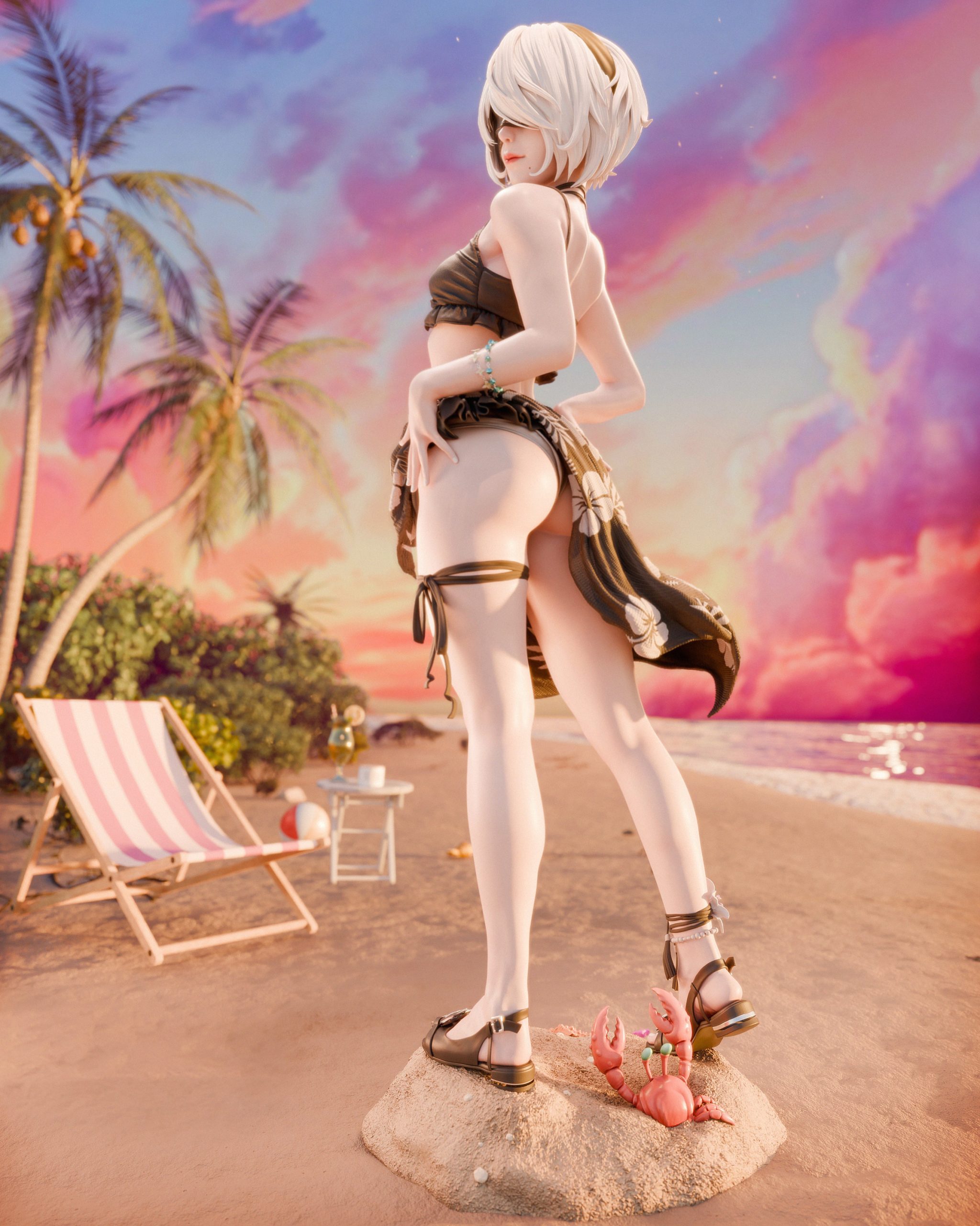 La Androide del Verano . Elegancia, Descanso y Sintética: imagen 6
