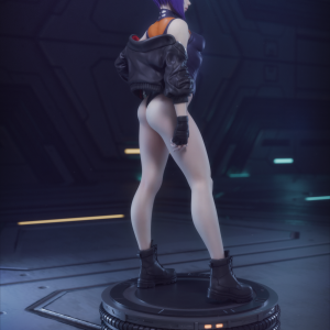 La Líder de la Sección Táctica . Cyberpunk, Autoridad y Alma: imagen 2