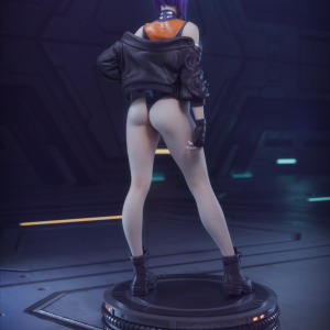 La Líder de la Sección Táctica . Cyberpunk, Autoridad y Alma: imagen 3
