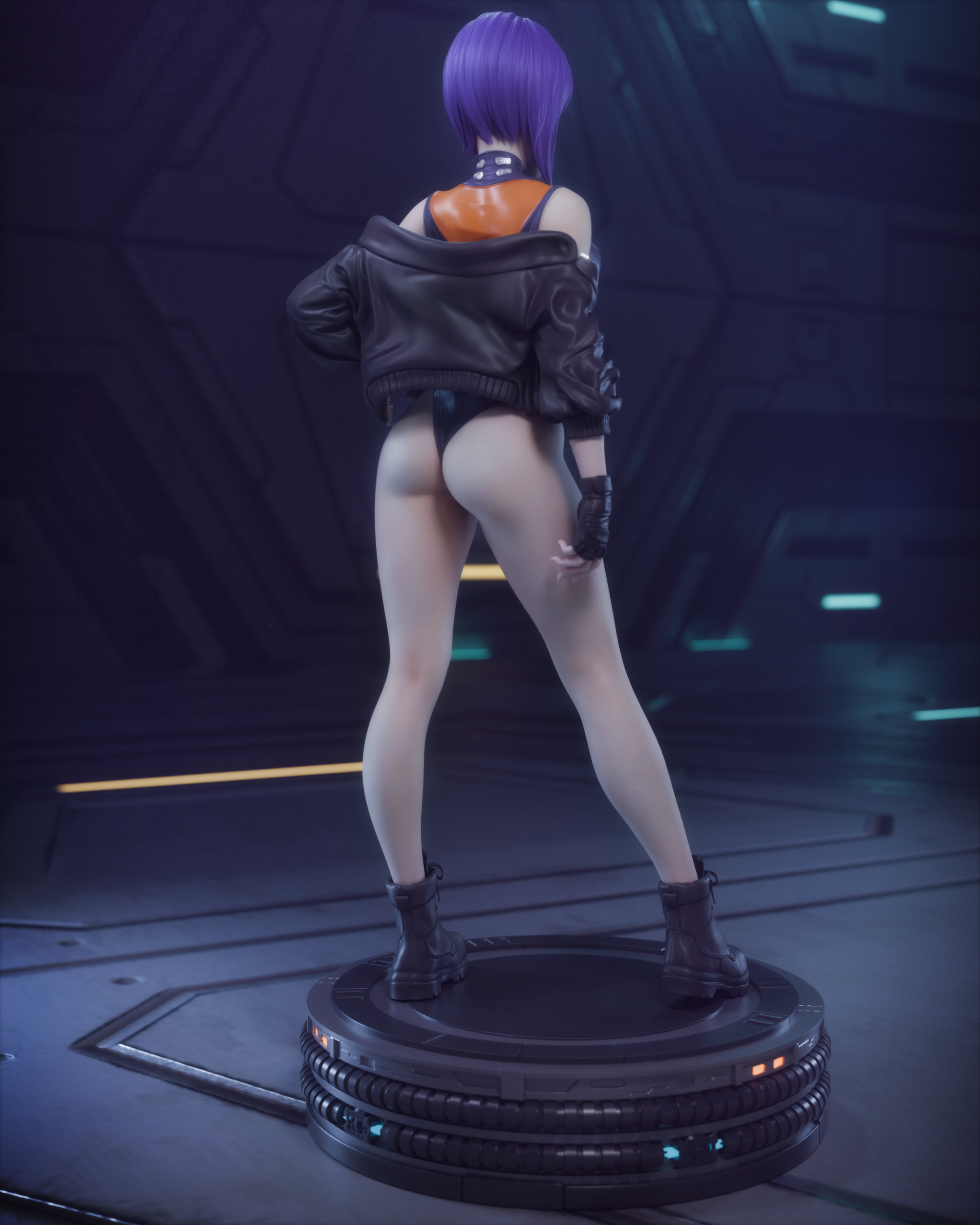 La Líder de la Sección Táctica . Cyberpunk, Autoridad y Alma: imagen 3