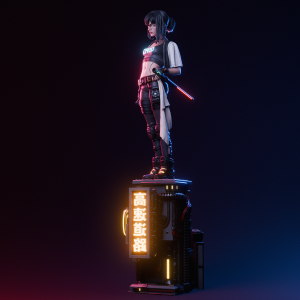 La Guerrera del Neón . Honor, Futuro y Tecnología: imagen 5