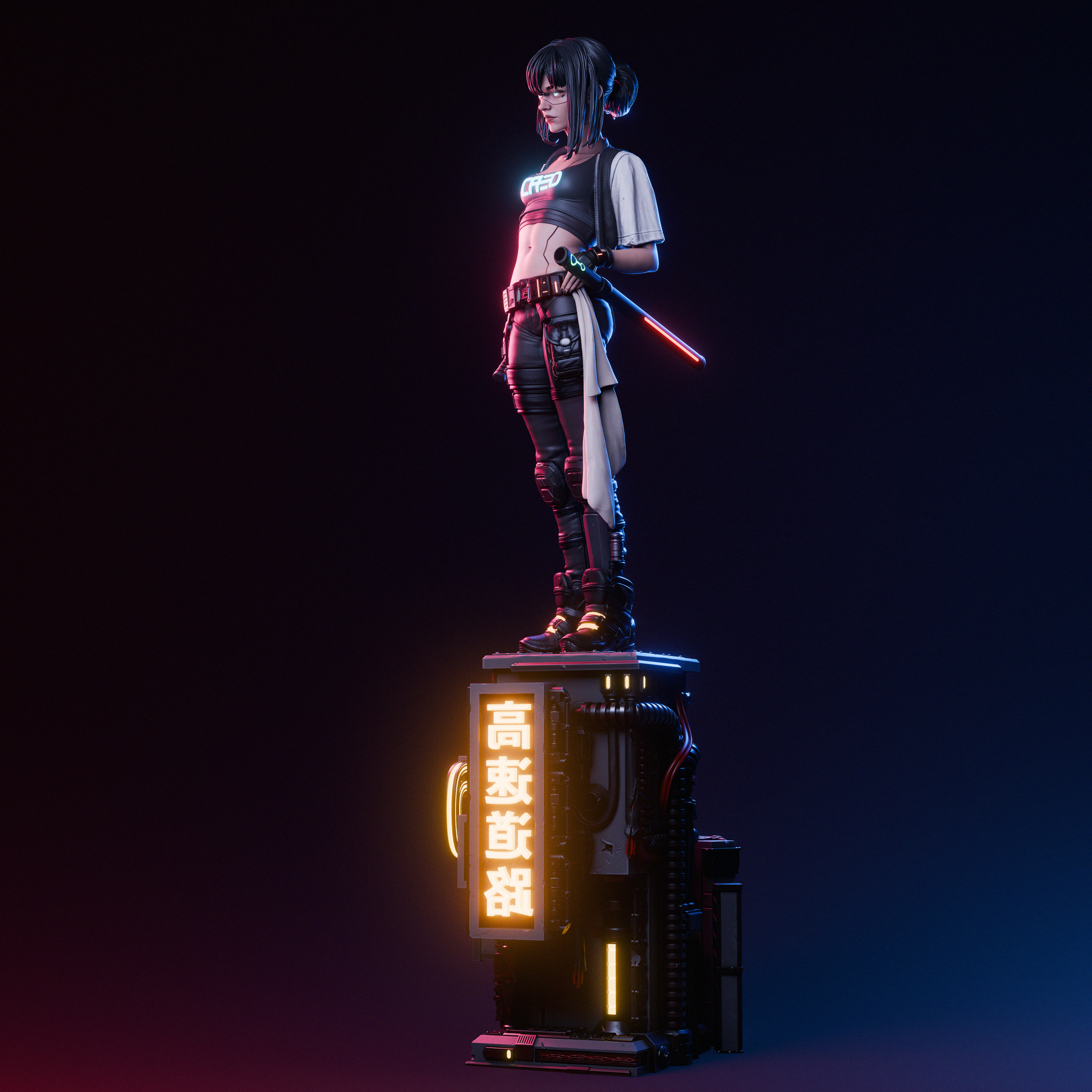 La Guerrera del Neón . Honor, Futuro y Tecnología: imagen 5