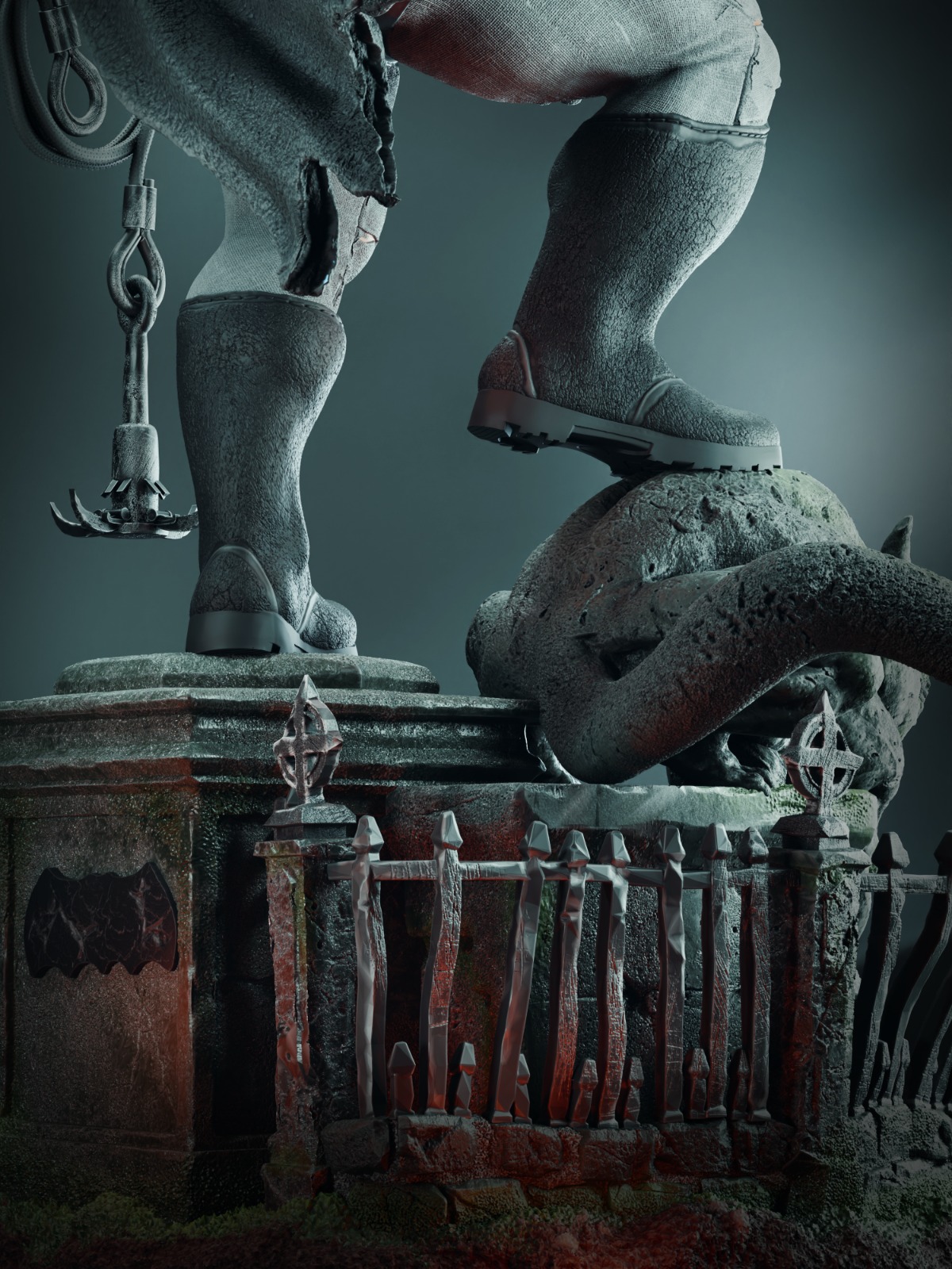 El Caballero de la Noche Decadente . Determinación, Furia y Resiliencia: imagen 4