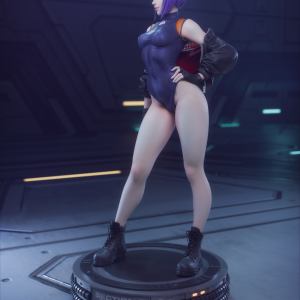 La Líder de la Sección Táctica . Cyberpunk, Autoridad y Alma: imagen 4