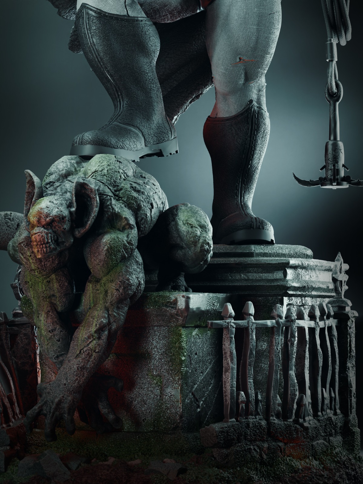 El Caballero de la Noche Decadente . Determinación, Furia y Resiliencia: imagen 5