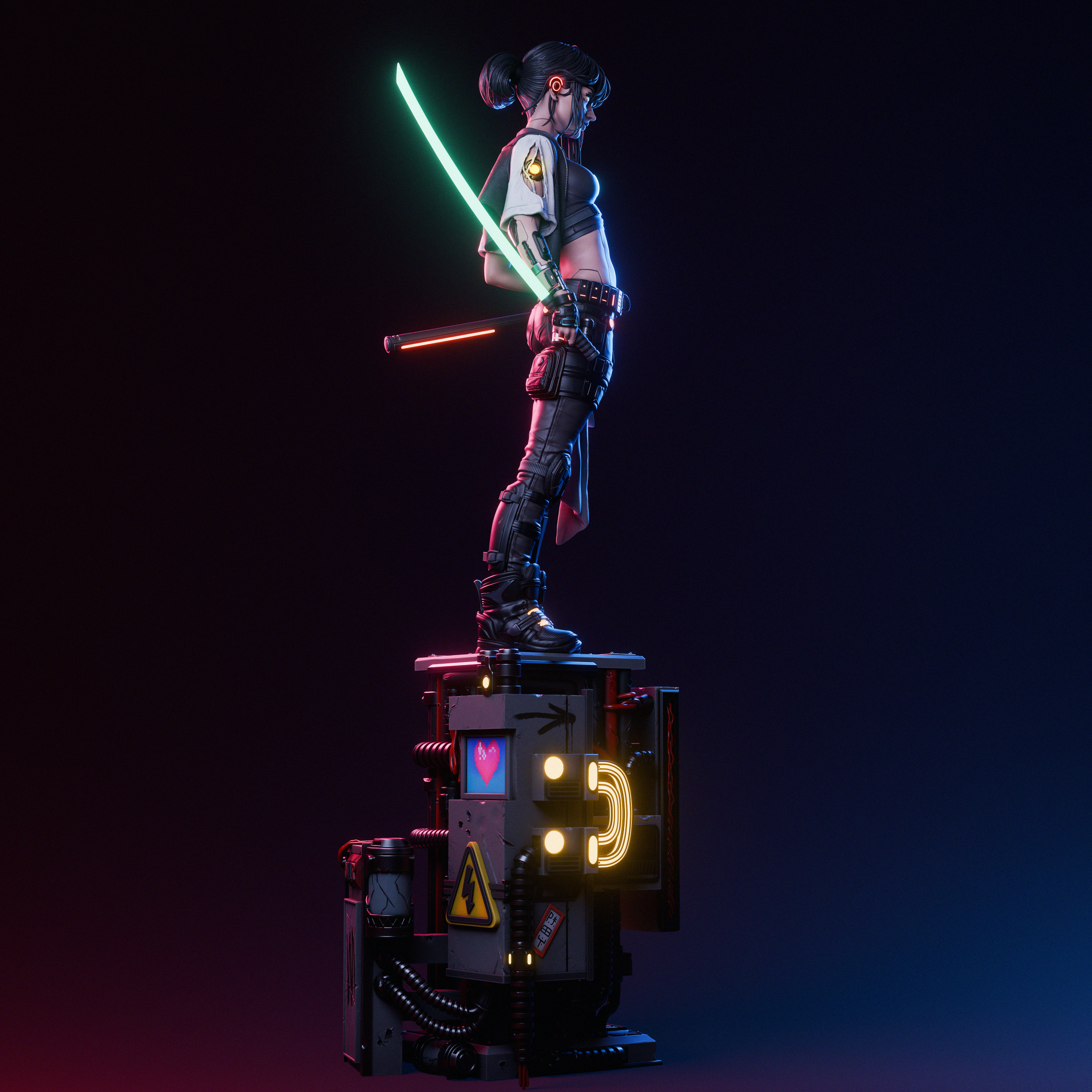 La Guerrera del Neón . Honor, Futuro y Tecnología: imagen 8