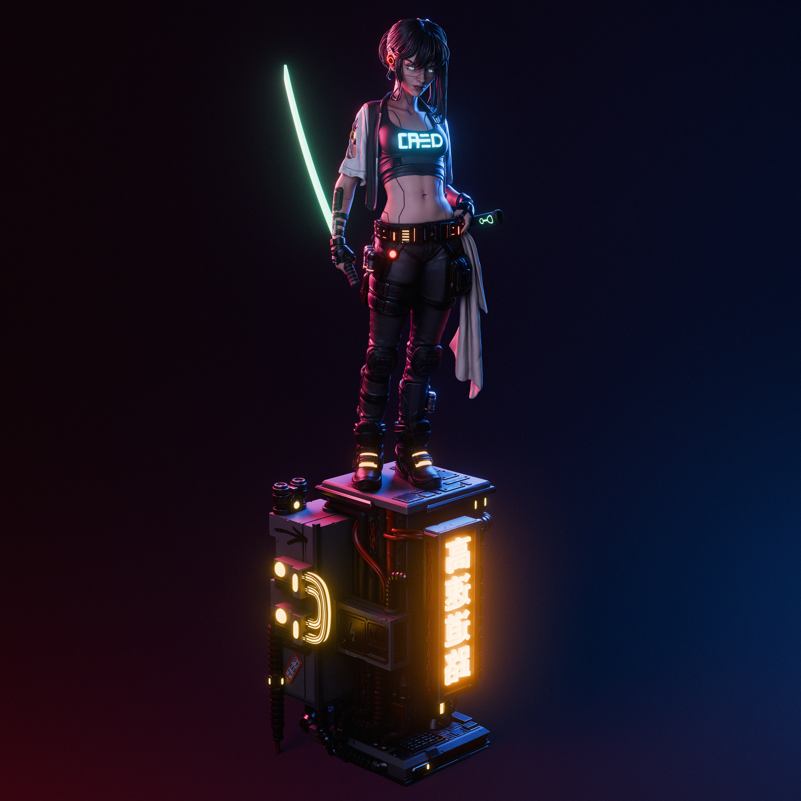La Guerrera del Neón . Honor, Futuro y Tecnología: imagen 10