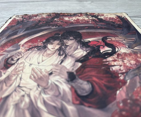 Lámina Artística: El Hilo Rojo del Destino y la Eternidad - Ilustración Fanart en Papel Artesanal
