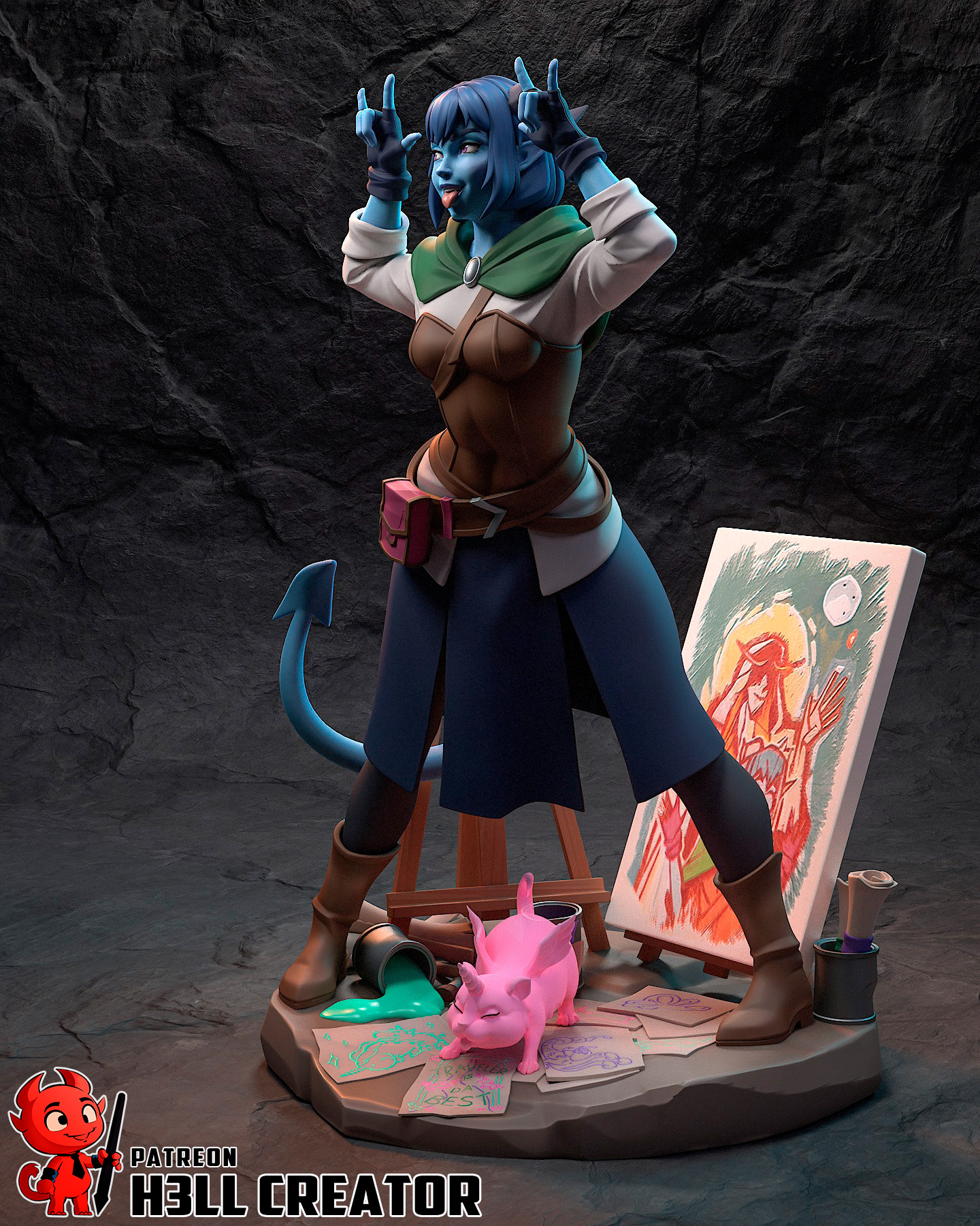 La Artista Traviesa . Devoción, Color y Caos: imagen 2