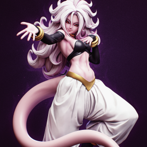 La Androide Majin . Anime, Lucha y Ciencia Ficción: imagen 1