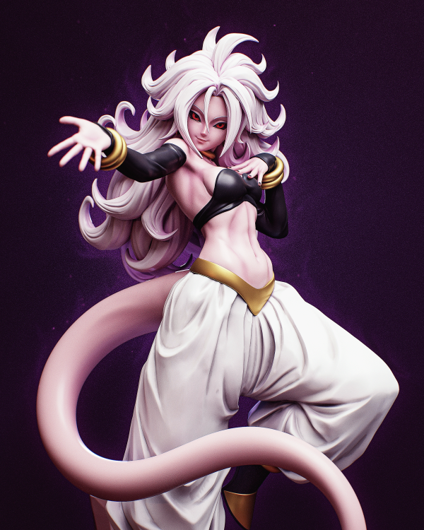 La Androide Majin . Anime, Lucha y Ciencia Ficción