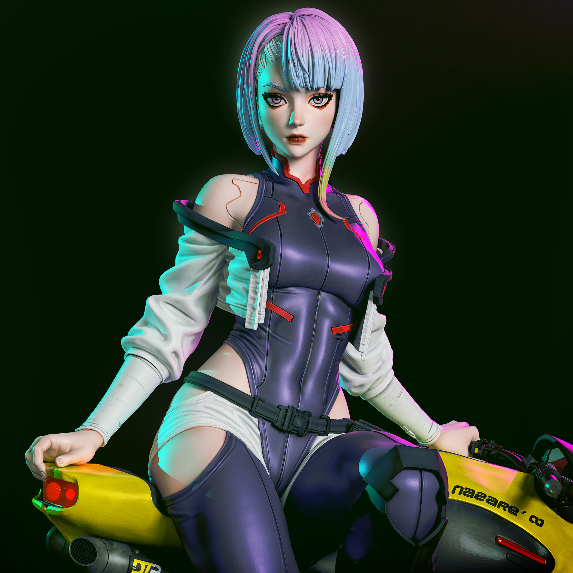 La Netrunner de Neón . Anime, Distopía y Velocidad: imagen 2
