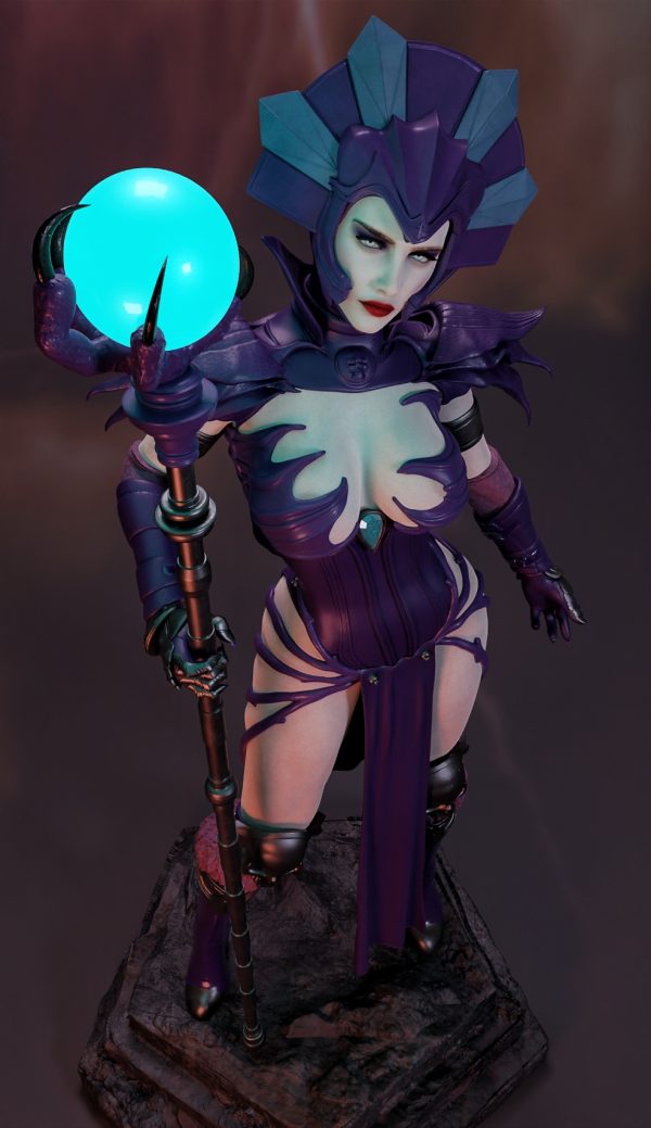 La Hechicera Oscura . Magia, Fantasía y Villanía