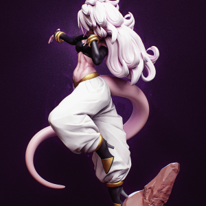 La Androide Majin . Anime, Lucha y Ciencia Ficción: imagen 5
