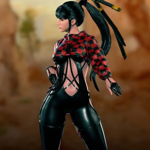 La Guerrera Estelar (Traje de Carreras) . Combate, Velocidad y Ciencia Ficción: imagen 5