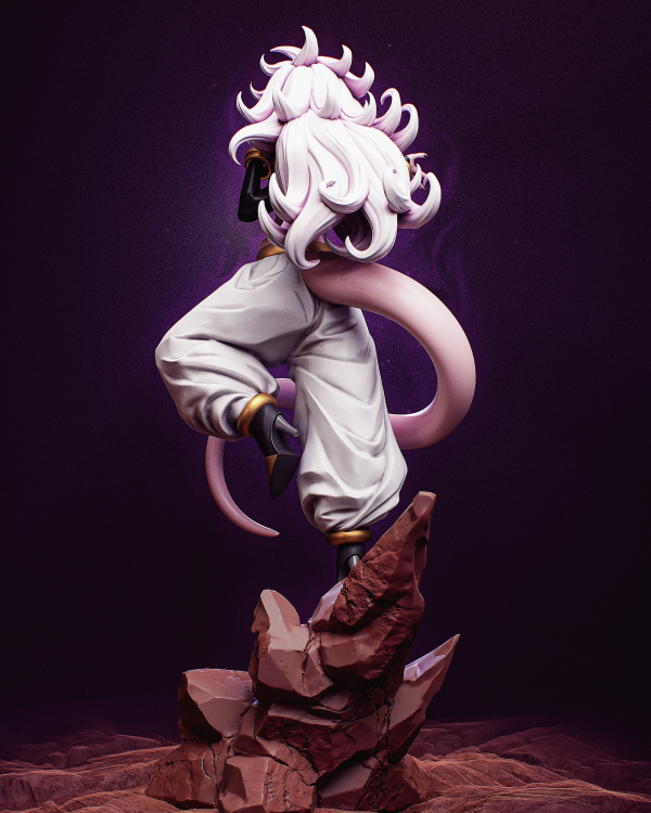 La Androide Majin . Anime, Lucha y Ciencia Ficción