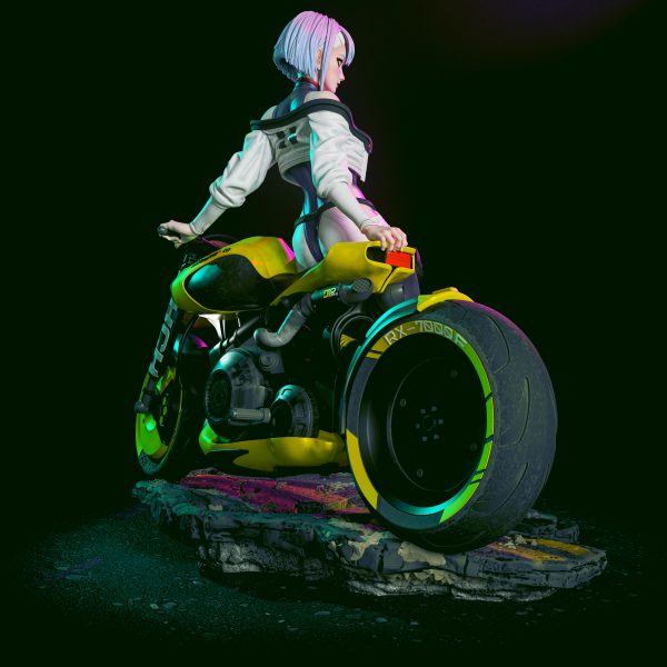 La Netrunner de Neón . Anime, Distopía y Velocidad