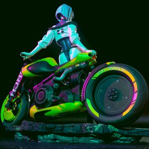 La Netrunner de Neón . Anime, Distopía y Velocidad: imagen 8