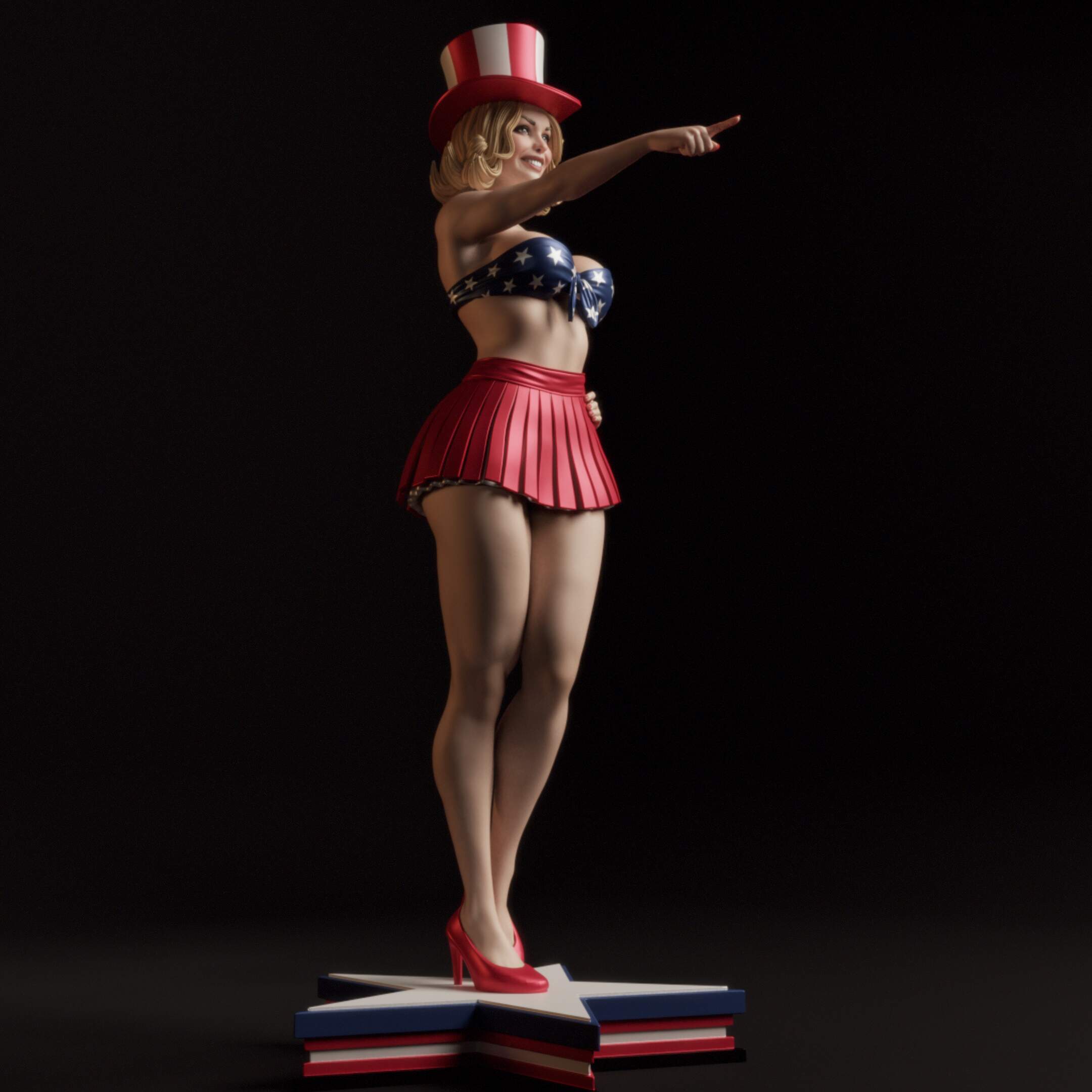 El Icono Patriótico . Estilo Clásico y Patriotismo: imagen 9