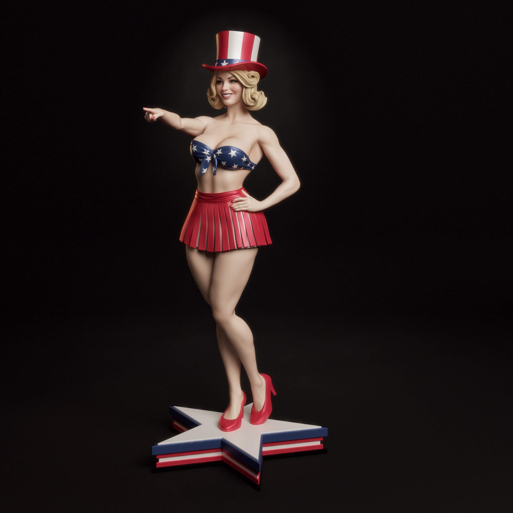 El Icono Patriótico . Estilo Clásico y Patriotismo: imagen 8