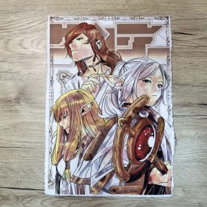 Lámina Artística: El Legado de la Magia Eterna - Ilustración Fanart en Papel Artesanal: imagen 1