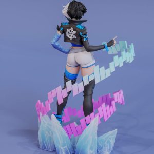 La Ídolo del Hielo . Ritmo, Superpoderes y Crioquinesis: imagen 2