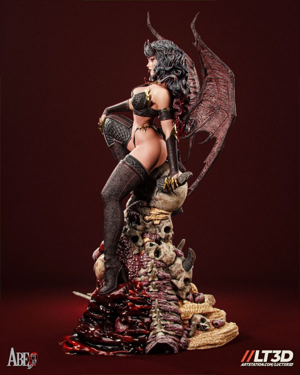 La Súcubo del Abismo . Fantasía Oscura, Seducción y Condena