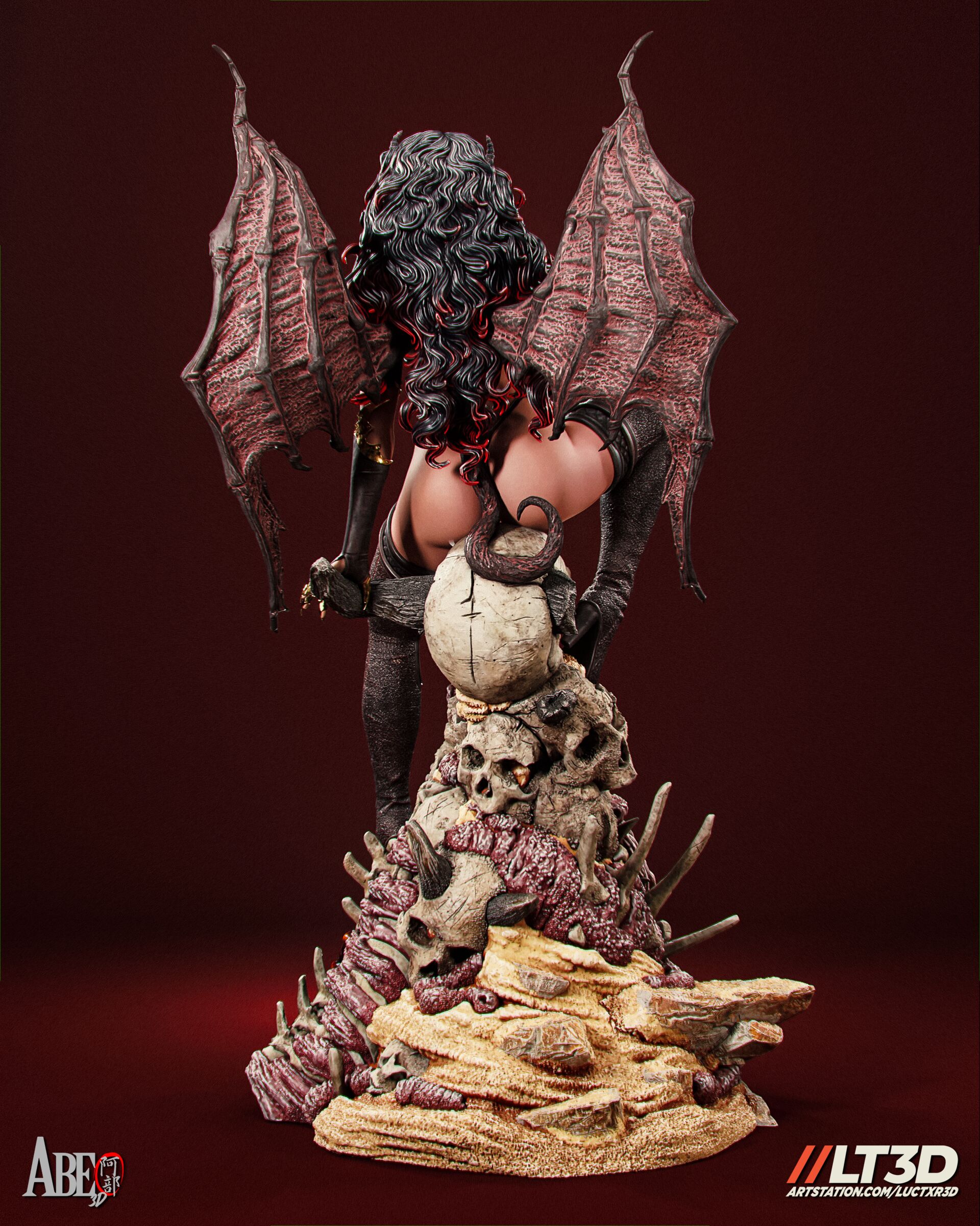 La Súcubo del Abismo . Fantasía Oscura, Seducción y Condena: imagen 4