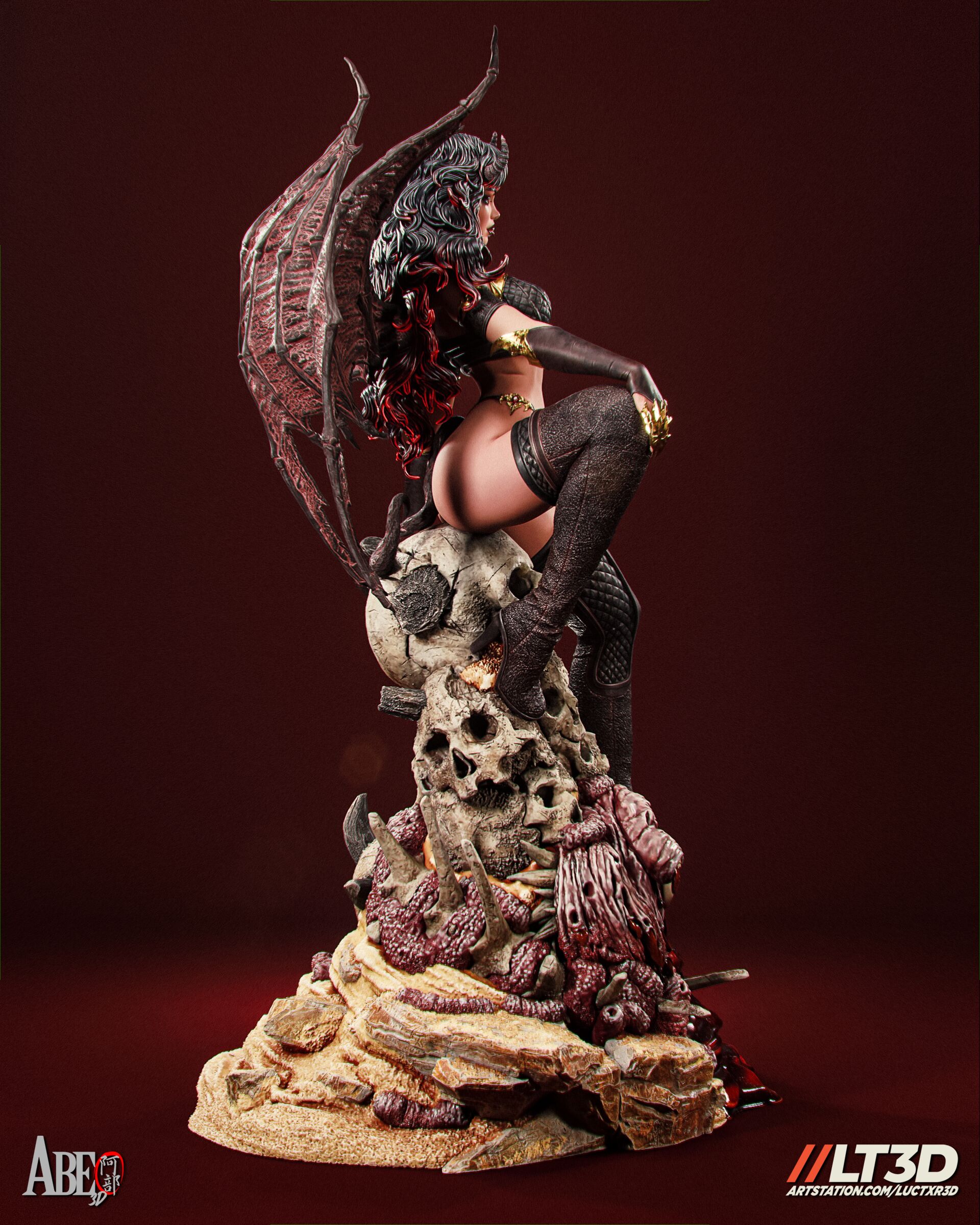 La Súcubo del Abismo . Fantasía Oscura, Seducción y Condena: imagen 3