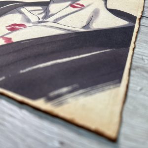 Lámina Artística: Magnetismo Moderno y Estilo Urbano - Ilustración Fanart en Papel Artesanal: imagen 2