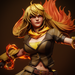 La Cazadora Ígnea . Animación, Acción y Combate: imagen 8