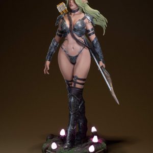Elaria Shadowleaf, la Arquera Elfa de las Sombras . Fantasía y Juegos de Rol: imagen 8