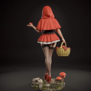 La Doncella de la Capa Roja . Cuentos de Hadas y Fantasía: imagen 6