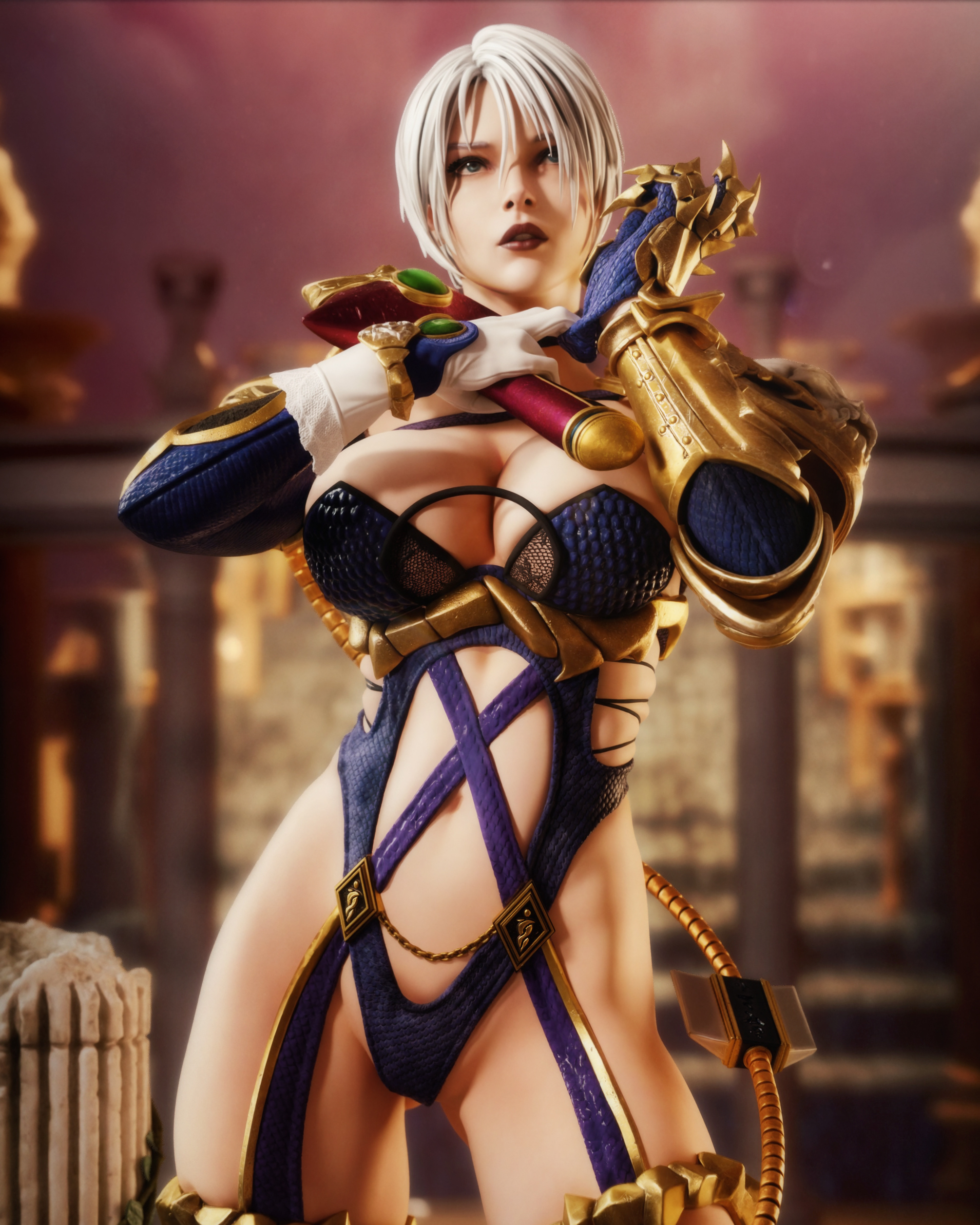 La Aristócrata de la Espada Látigo . Videojuegos de Lucha y Fantasía: imagen 1