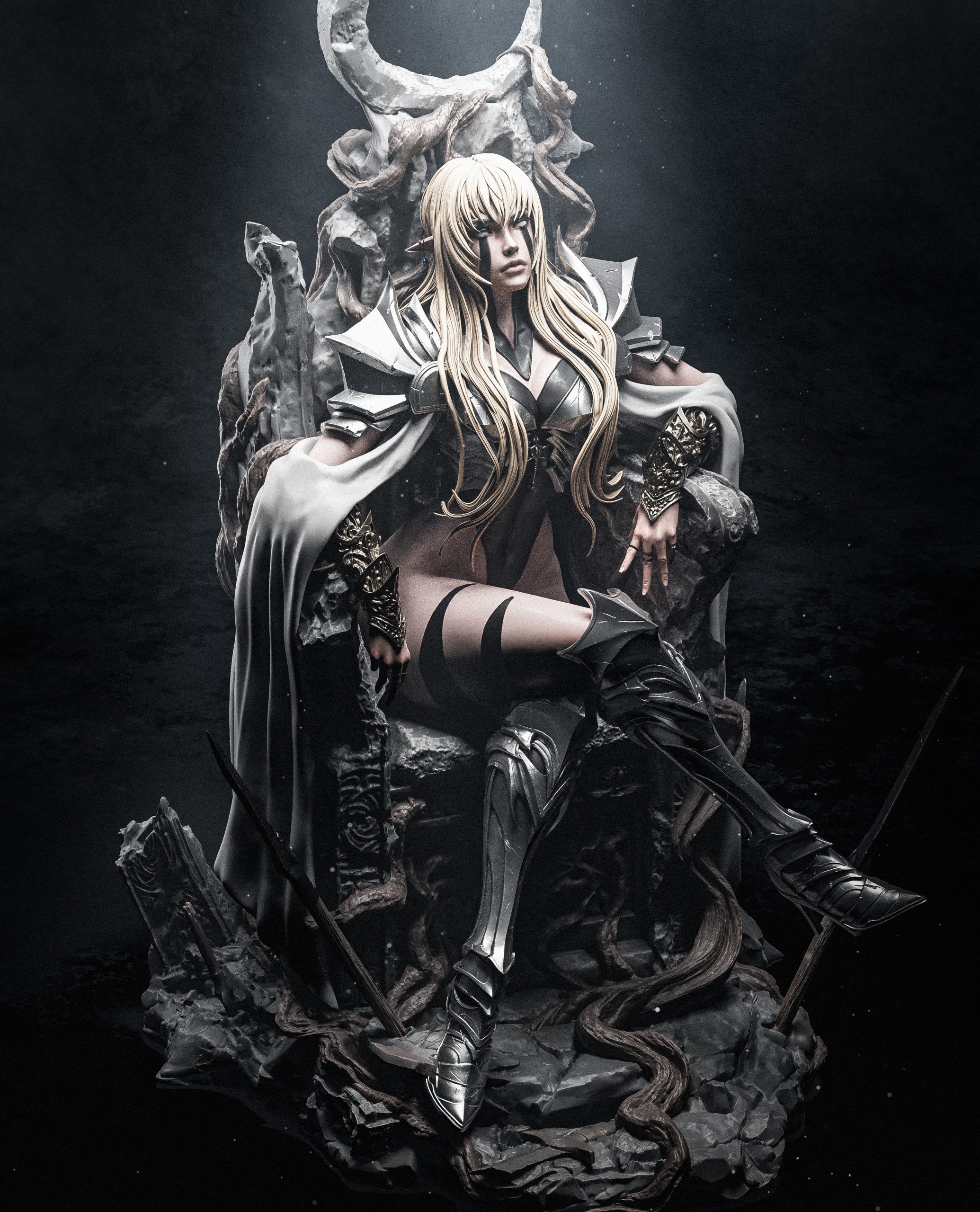 La Soberana de las Sombras . Fantasía Oscura y Mitología: imagen 3