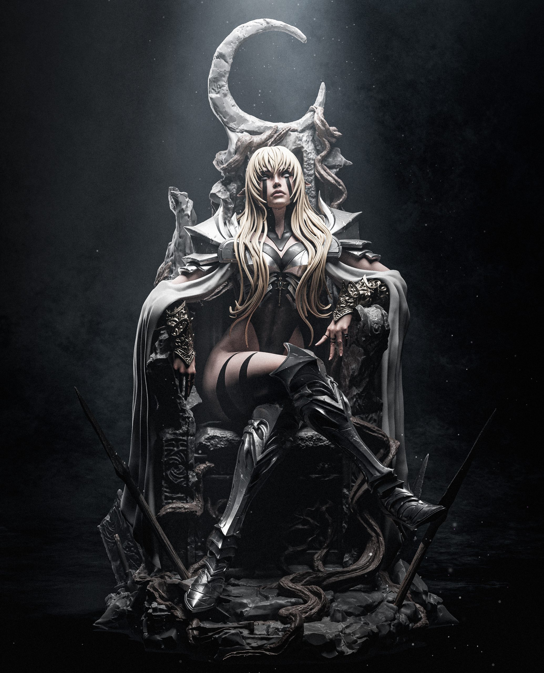 La Soberana de las Sombras . Fantasía Oscura y Mitología: imagen 7