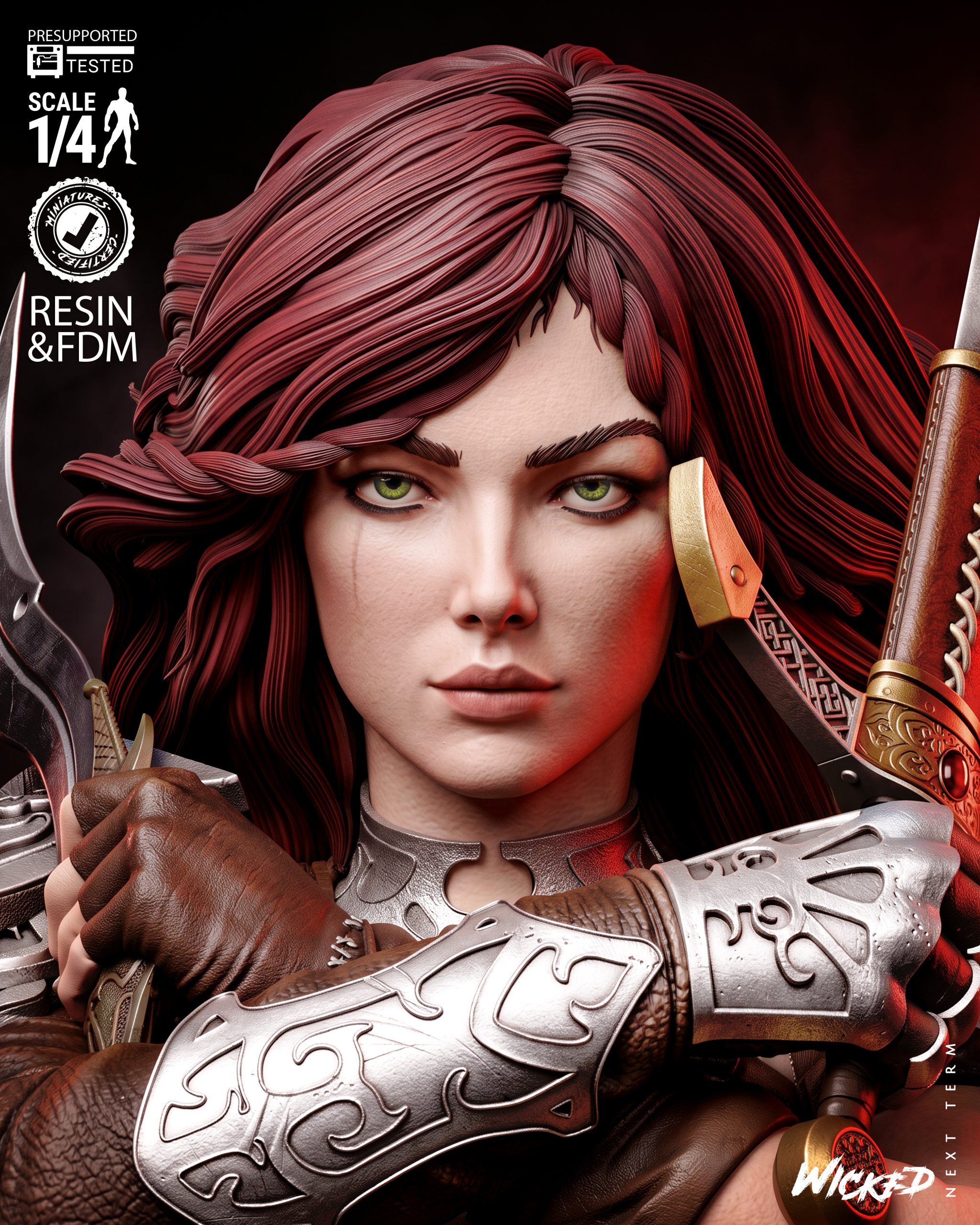 Busto de la Diablesa de la Espada . Cómics y Espada y Brujería: imagen 4