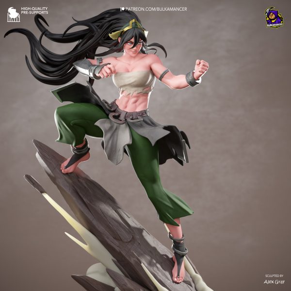 La Maestra de la Tierra . Animación y Artes Marciales