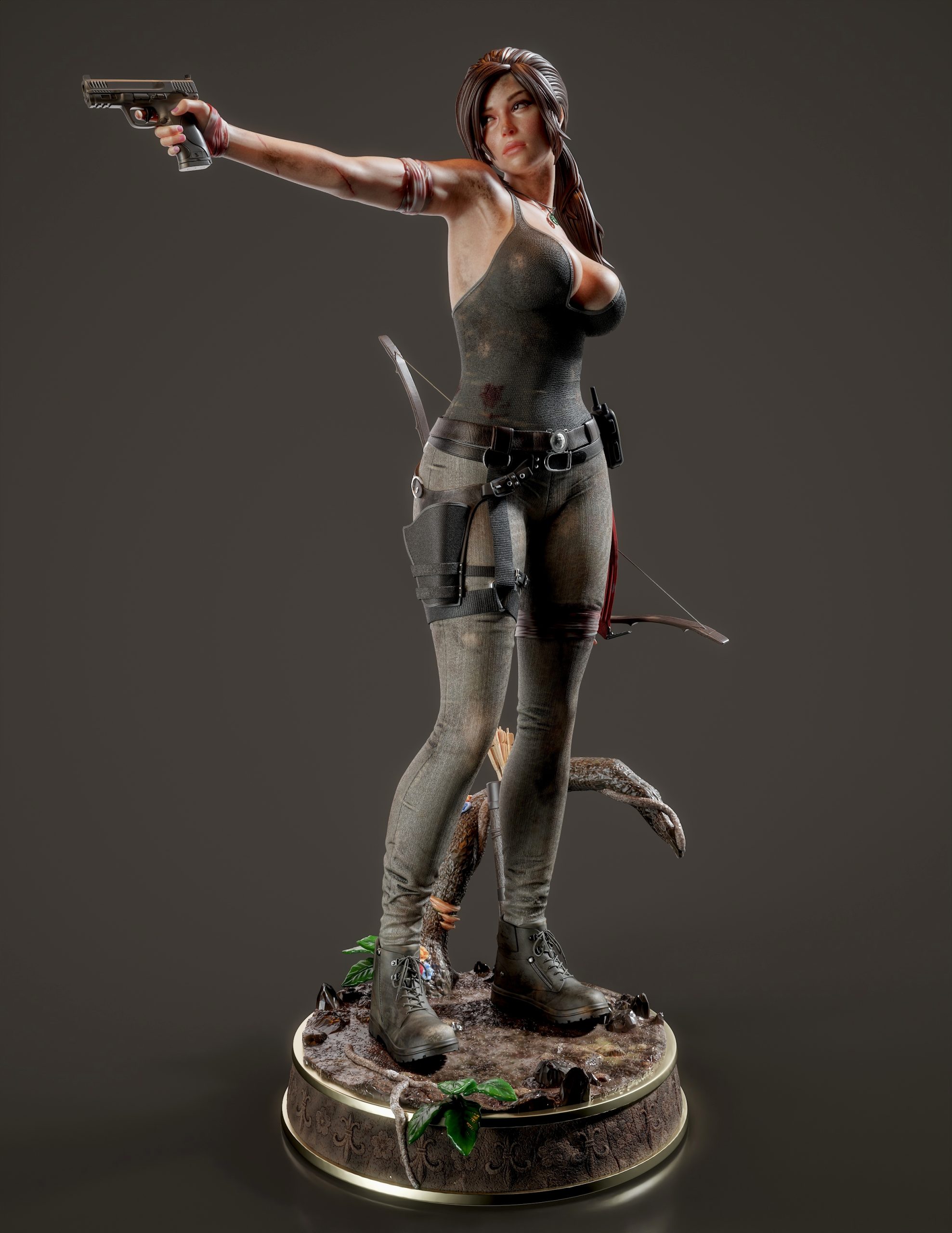 Lara, la buscadora de Reliquias . Instinto de Supervivencia y Barro