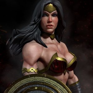 La Amazona del Escudo Dorado . Justicia, Valor y Honor