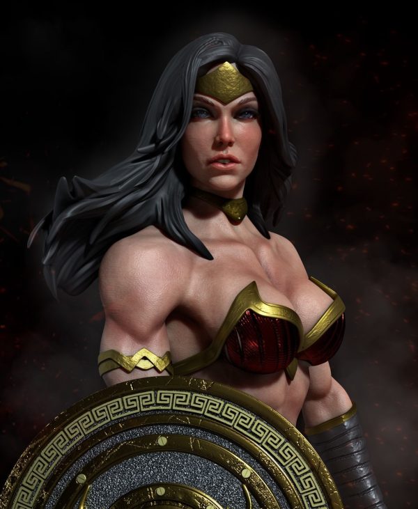 La Amazona del Escudo Dorado . Justicia, Valor y Honor