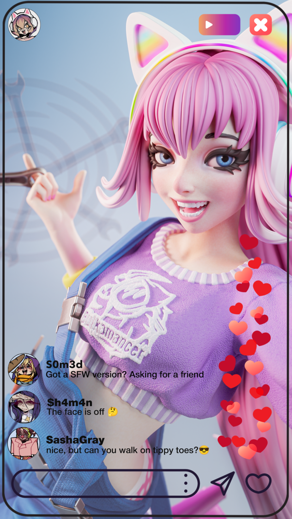 Saffie the Industrial CatGirl
