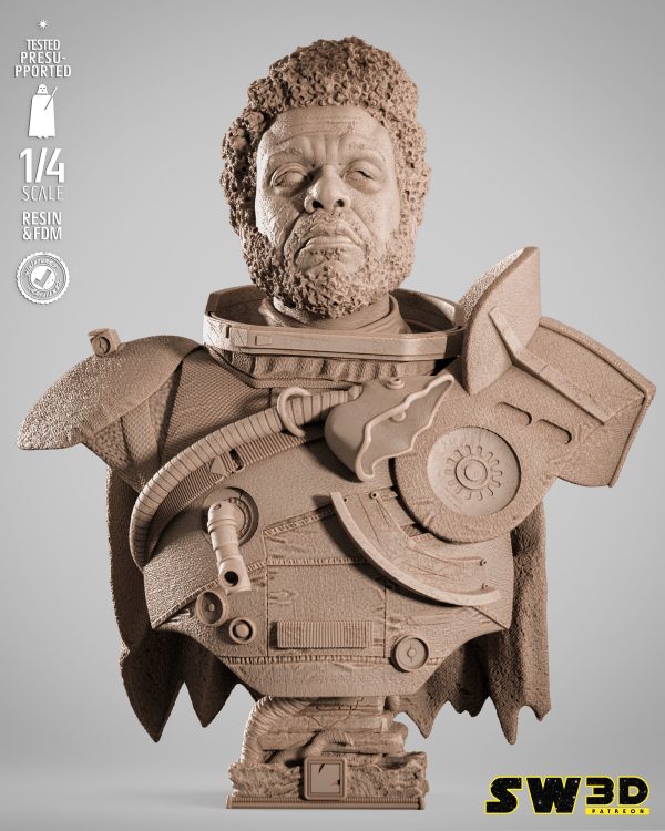 Busto del Partisano Veterano . Ciencia Ficción y Ópera Espacial