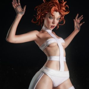 El Ser Supremo . Cine de Ciencia Ficción y Estilo Pin-Up